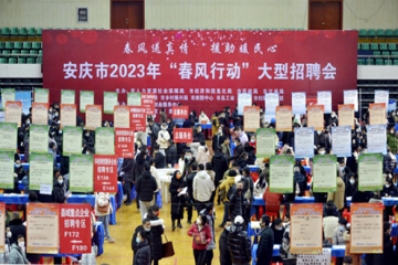 东风送真情  增援暖民气---安徽意昂官网集团参与全市招聘会系列活动