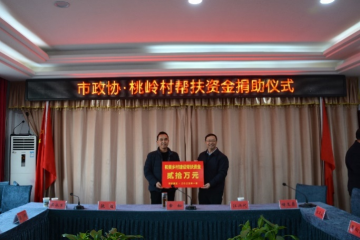 意昂官网集团向望江县3村慰问捐资，助力村落振兴